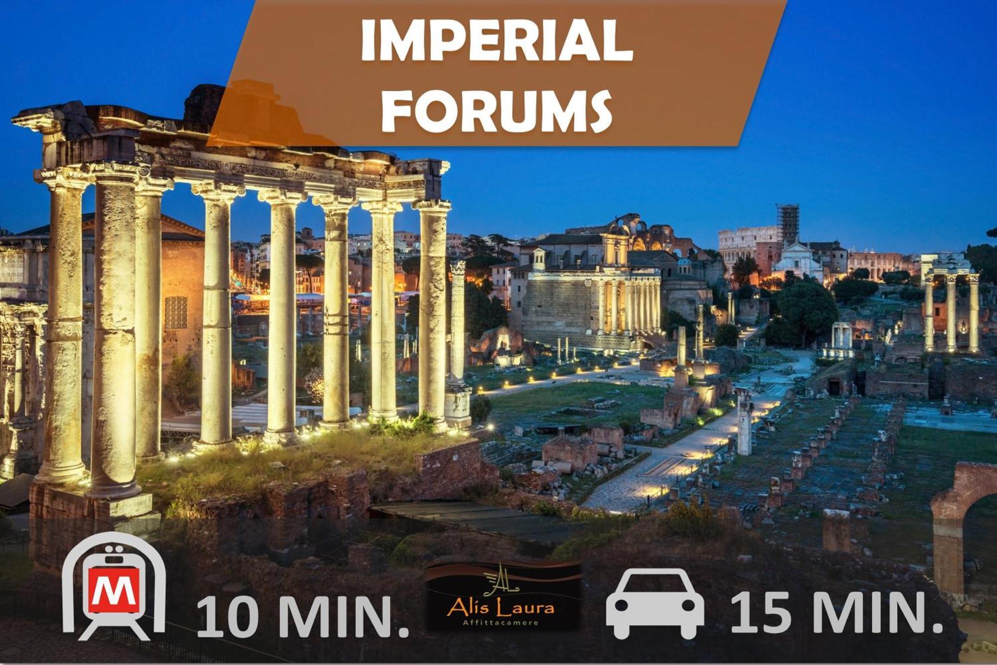 Alis Laura - 150m From Piazza Bologna Metro And 10 Minutes From The Colosseum *
