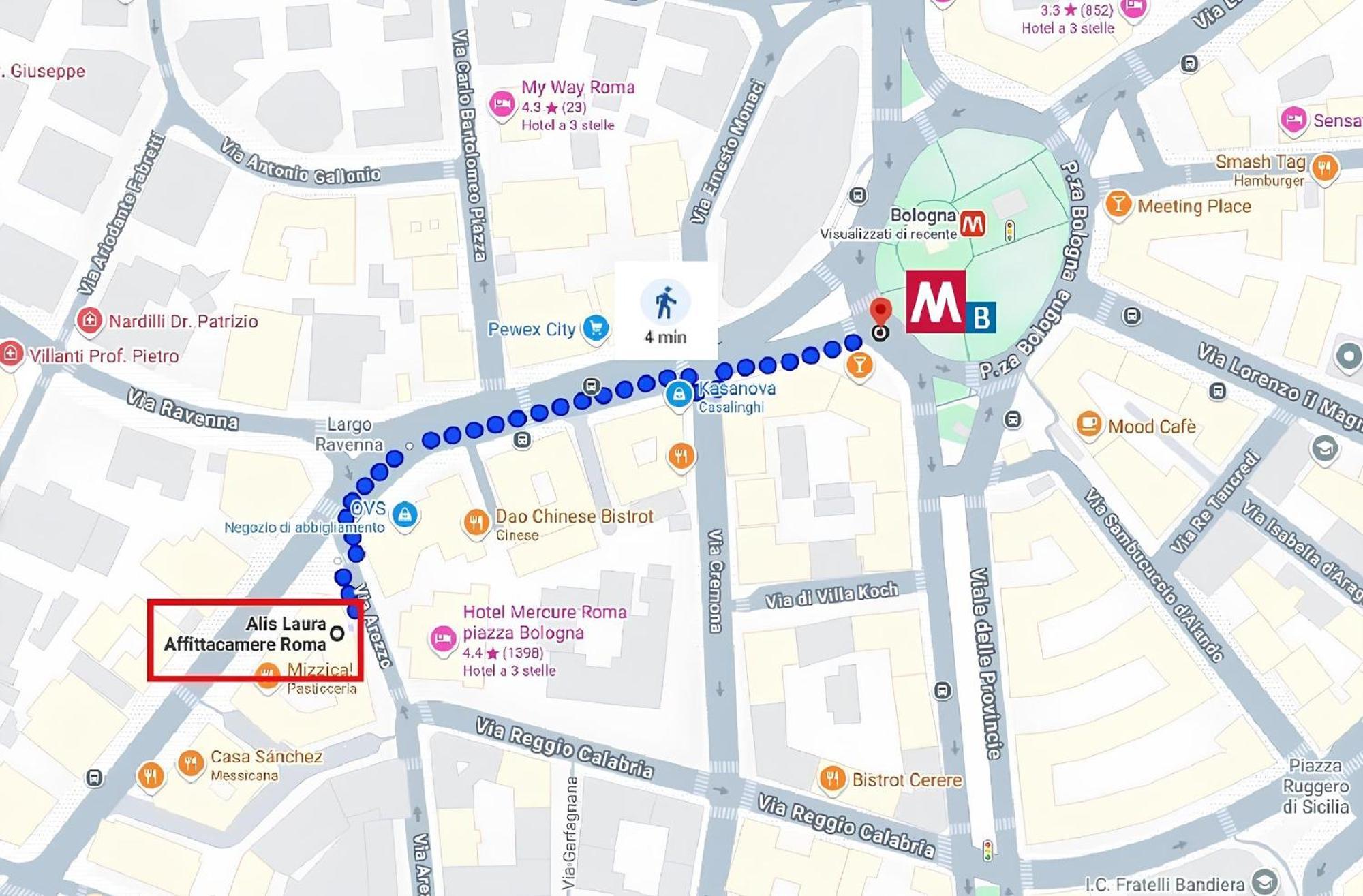 Alis Laura - 150m From Piazza Bologna Metro And 10 Minutes From The Colosseum